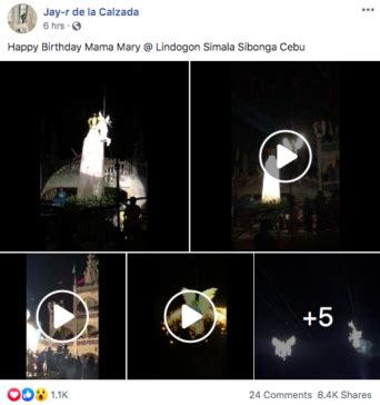 Lindogon, Simala shrine lights up the skies for Mama .